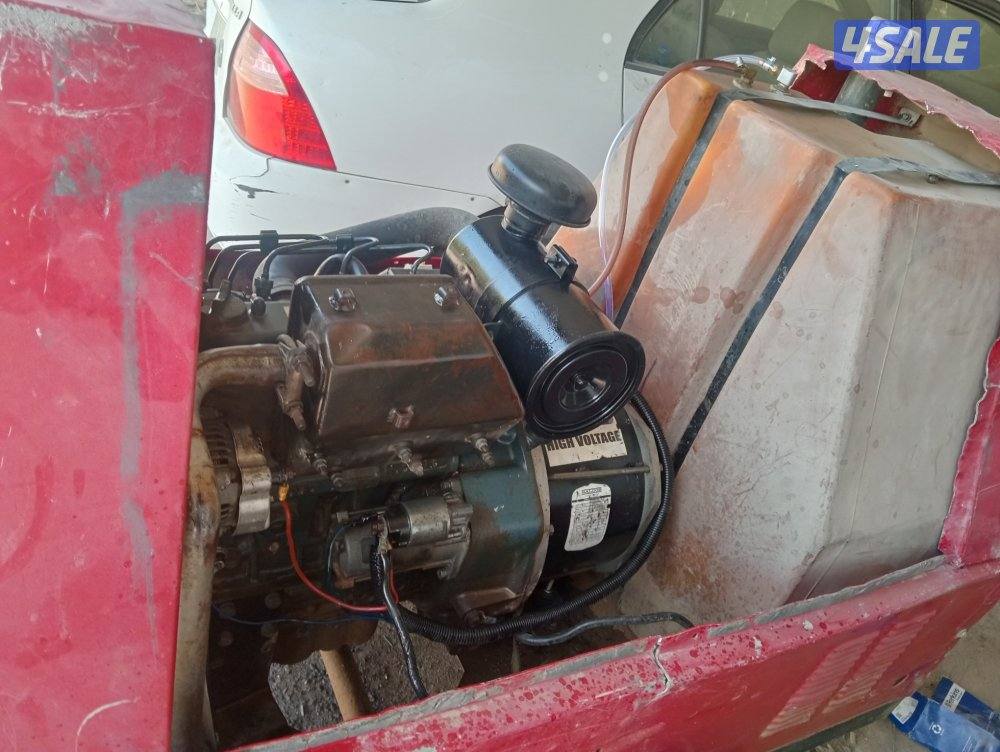 مكينة كوبوتا ديزل حجم 6000يابانيه + ماطور روبن حجم 75006