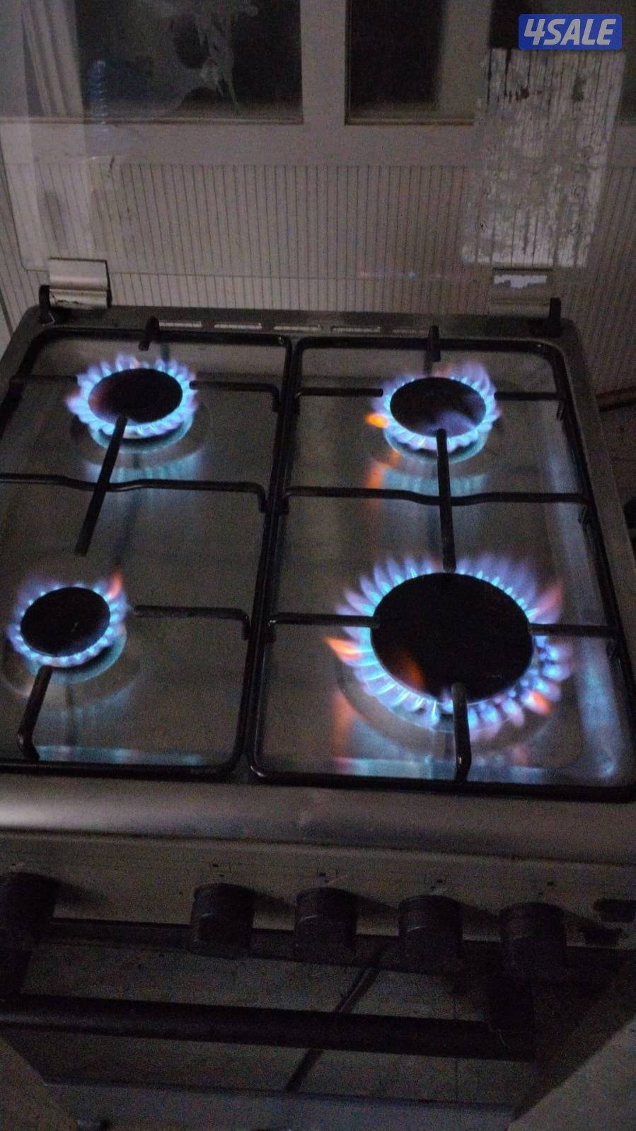 تركي ٤عيون اشعال ذاتي غطاء زجاجي مفاتيح اصليه باب محكم سيخ شواء اضاءة1