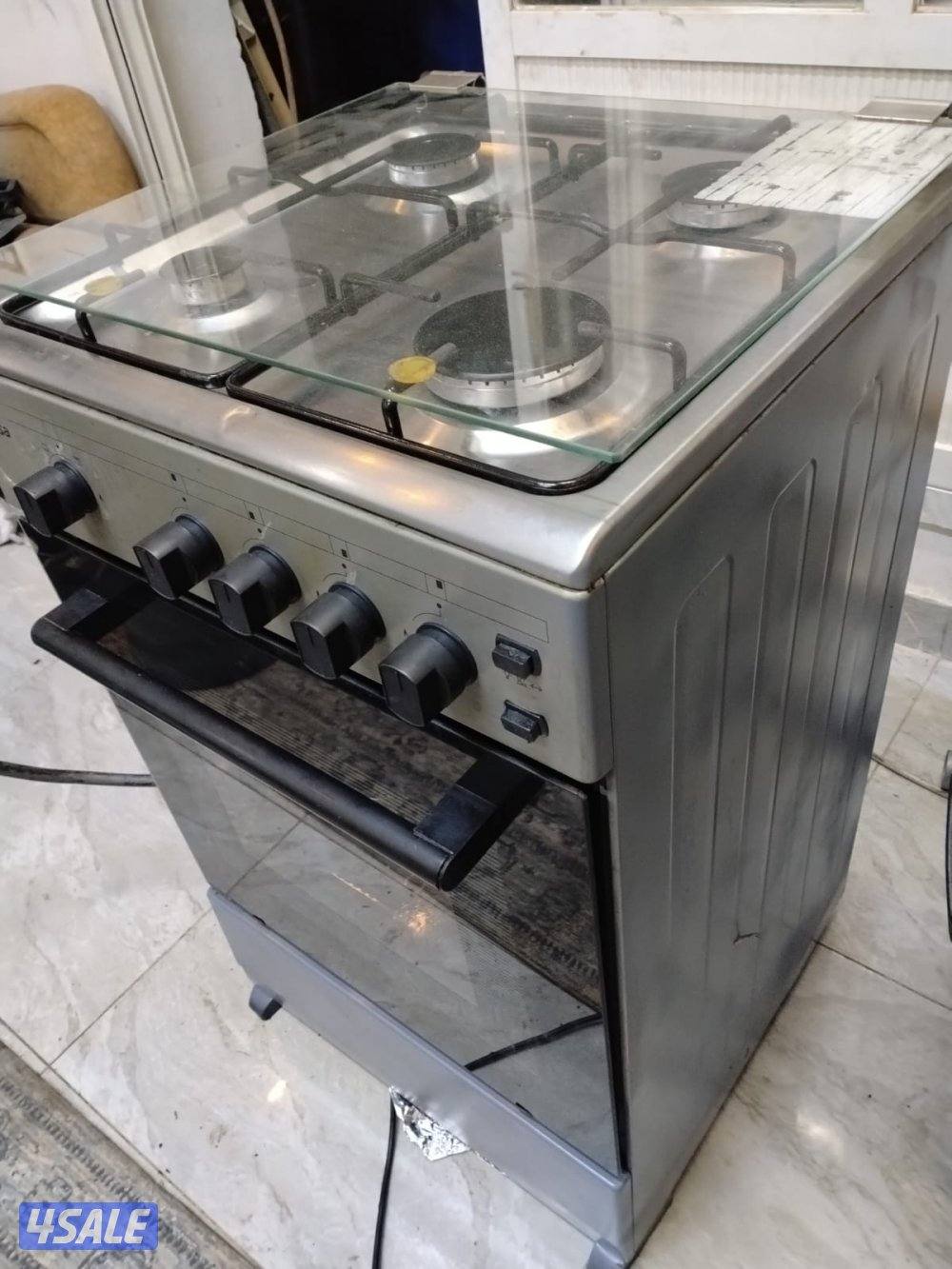 تركي ٤عيون اشعال ذاتي غطاء زجاجي مفاتيح اصليه باب محكم سيخ شواء اضاءة4