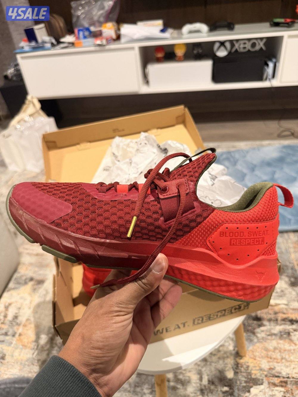 Project Rock gym shoesحذاء رياضي1