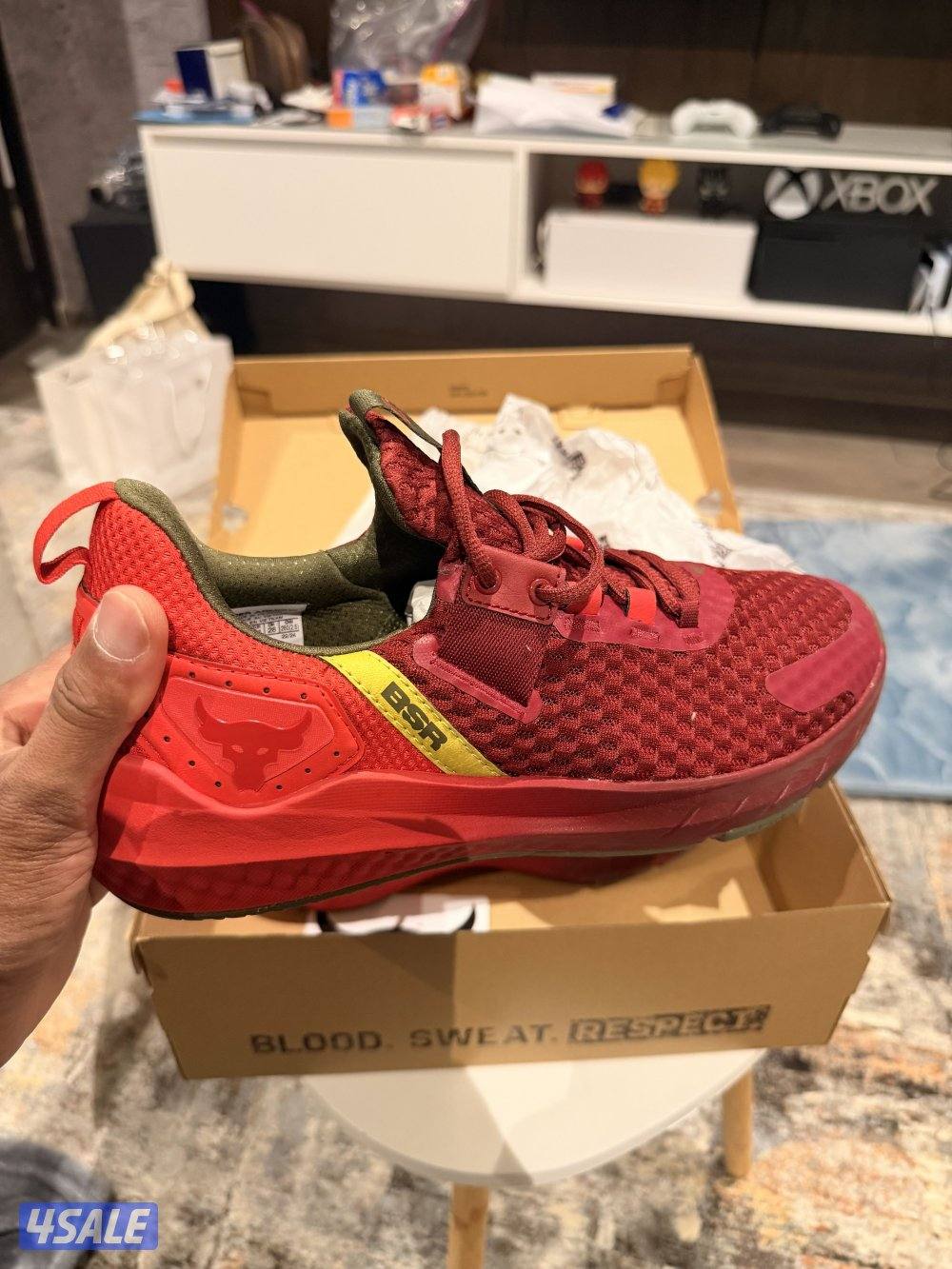 Project Rock gym shoesحذاء رياضي5