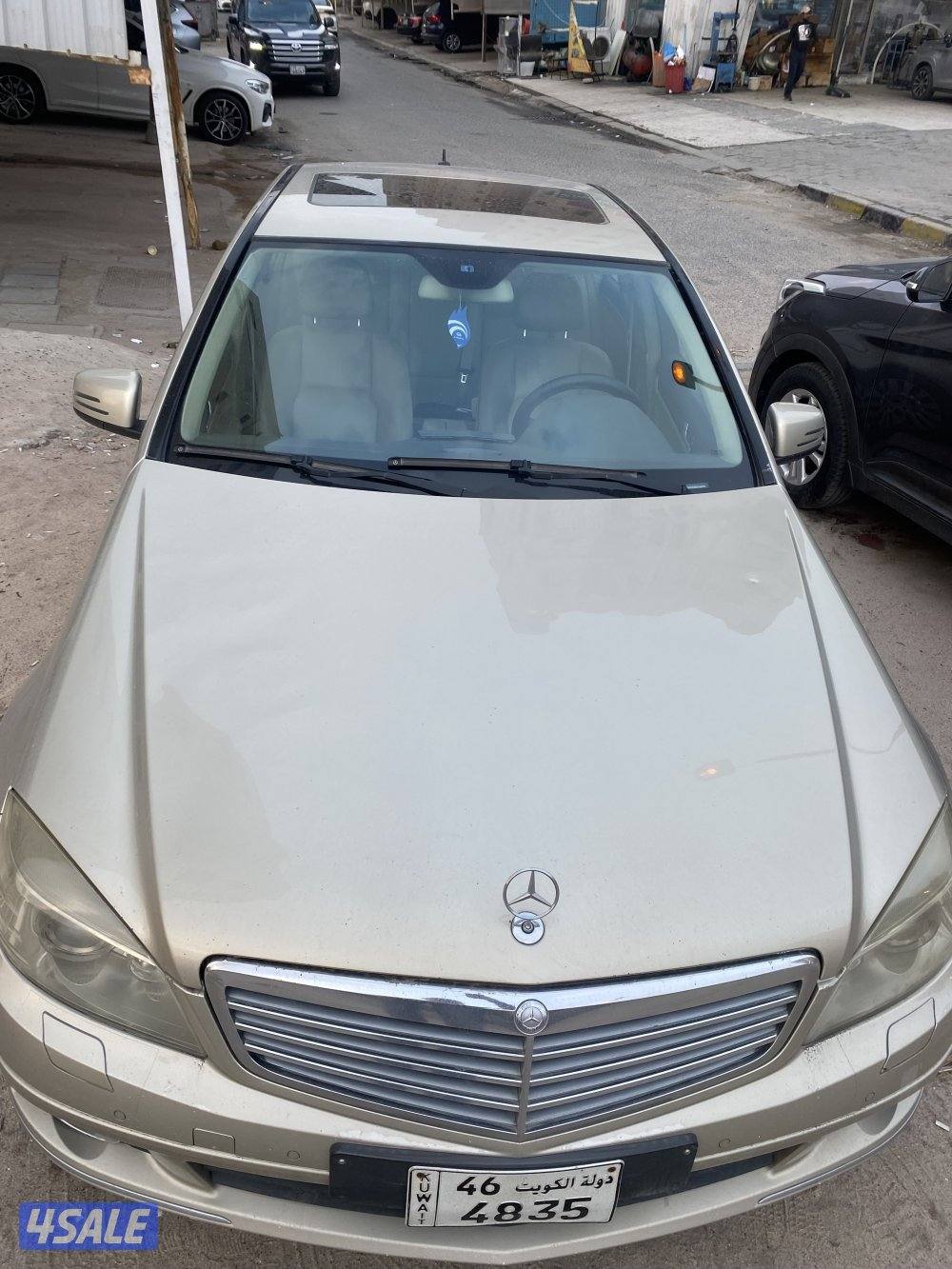 مرسيدس c200 الفل صبغ وكالة2