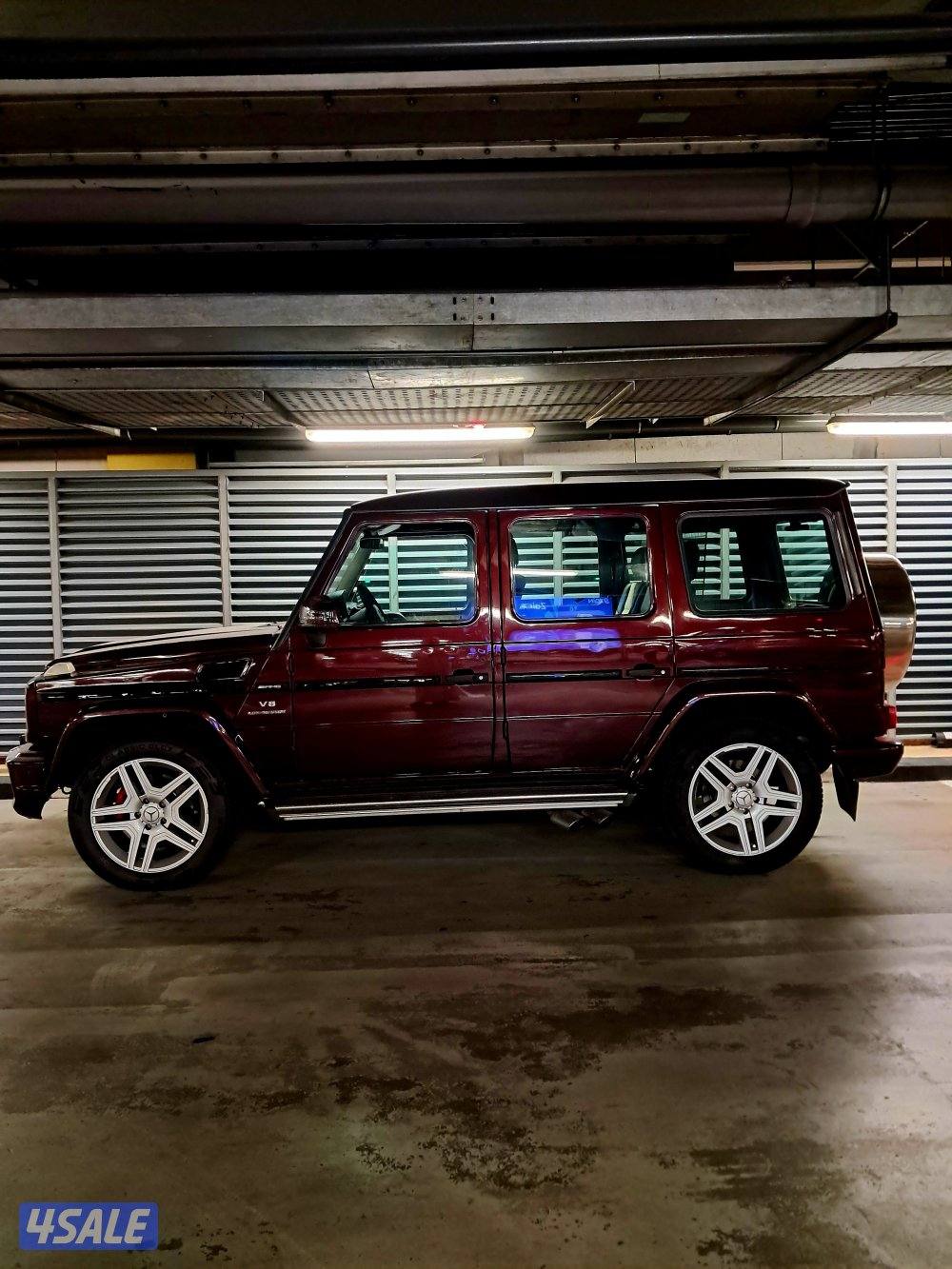 للبيع G 55 موديل 2007 عنابي1