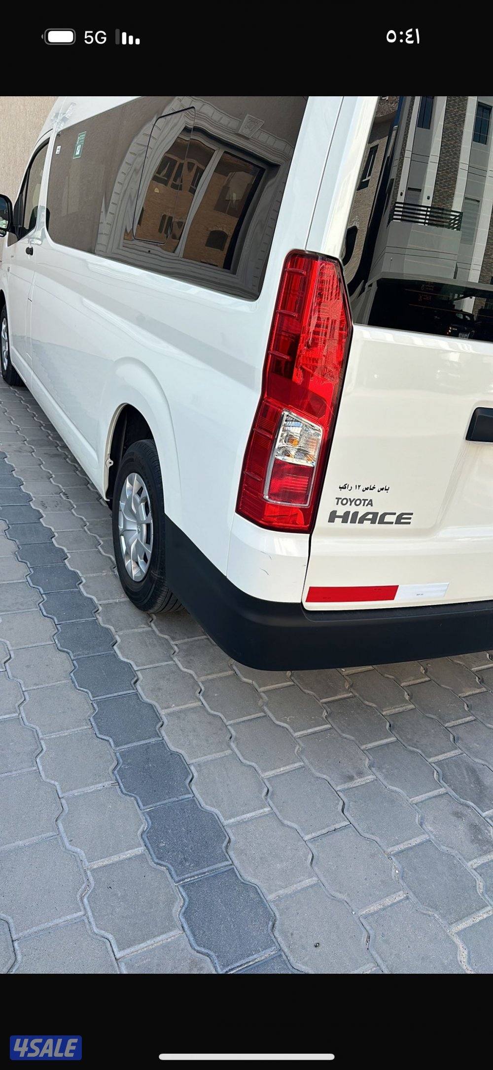 باص جديد تويوتا هايس الساير 2026 العداد اصفار بنزين قير اوتوماتيك5