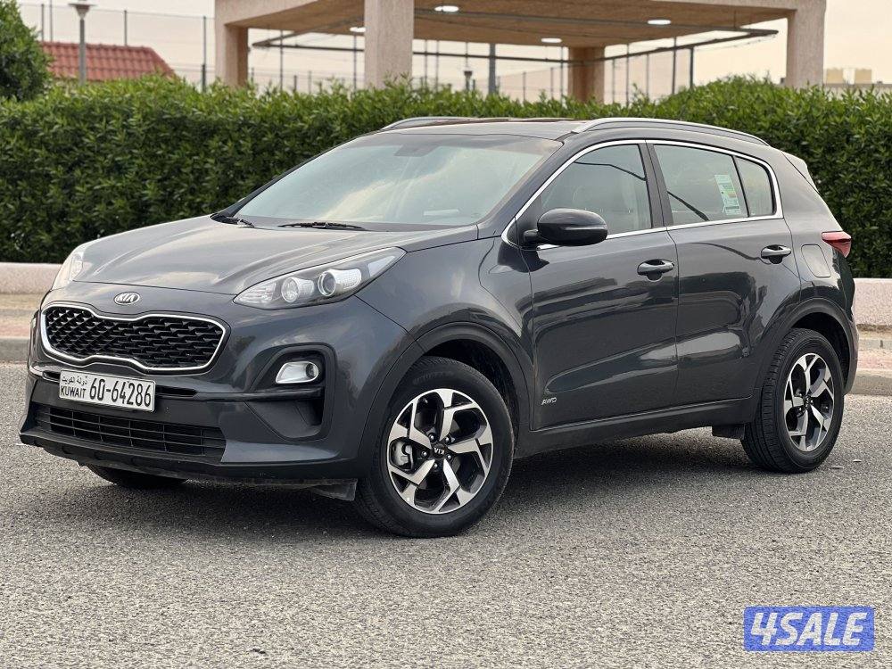 كيا سبورتاج رمادي 2022 صبغ الوكالة للبيع0