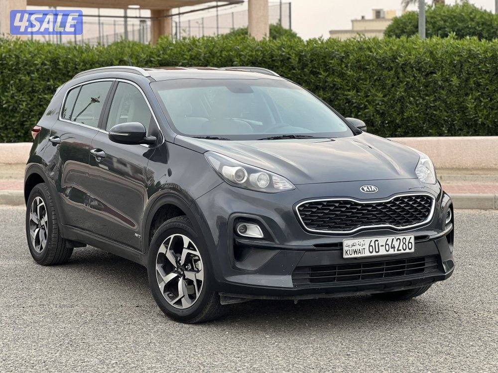 كيا سبورتاج رمادي 2022 صبغ الوكالة للبيع1