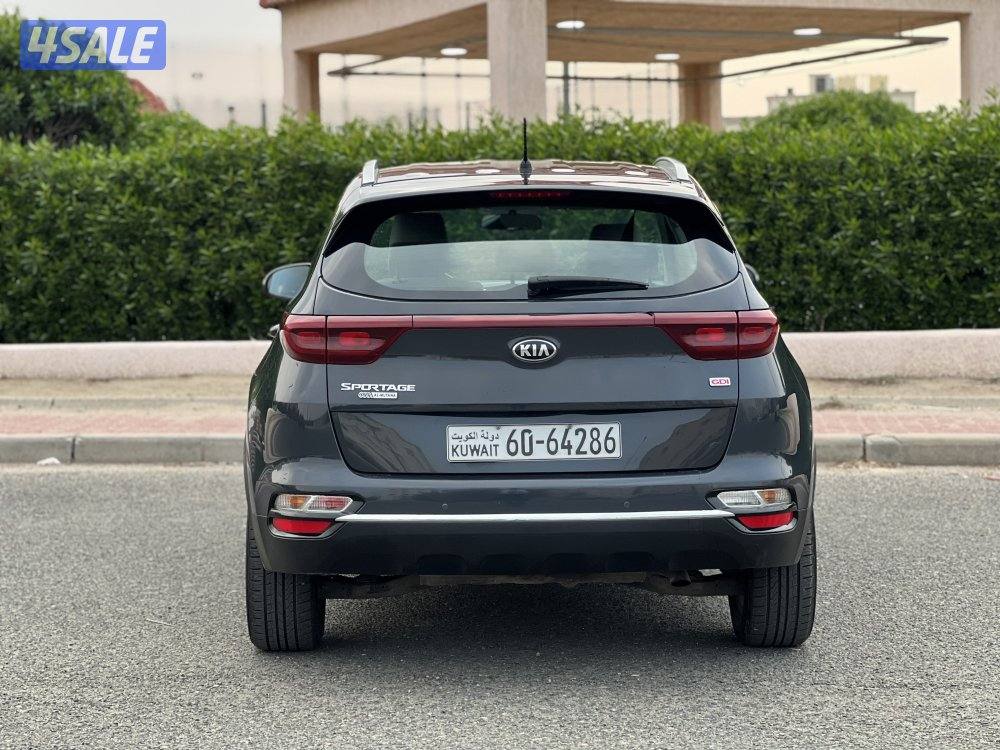 كيا سبورتاج رمادي 2022 صبغ الوكالة للبيع4