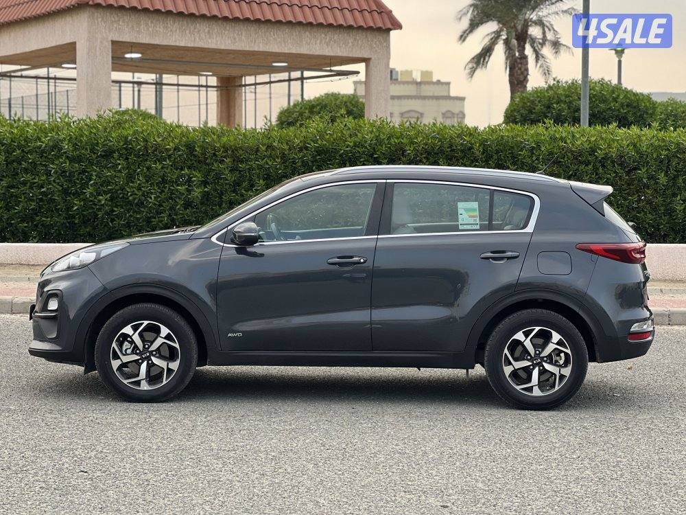 كيا سبورتاج رمادي 2022 صبغ الوكالة للبيع6