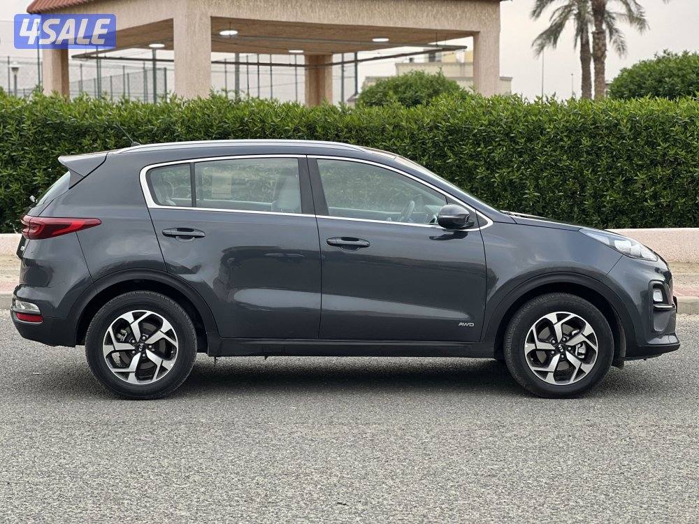 كيا سبورتاج رمادي 2022 صبغ الوكالة للبيع7