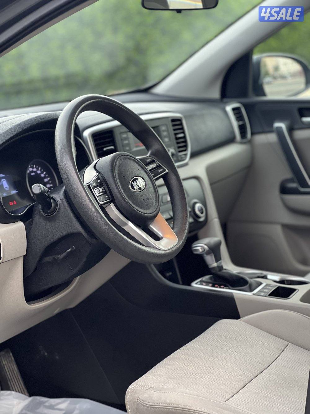 كيا سبورتاج رمادي 2022 صبغ الوكالة للبيع8