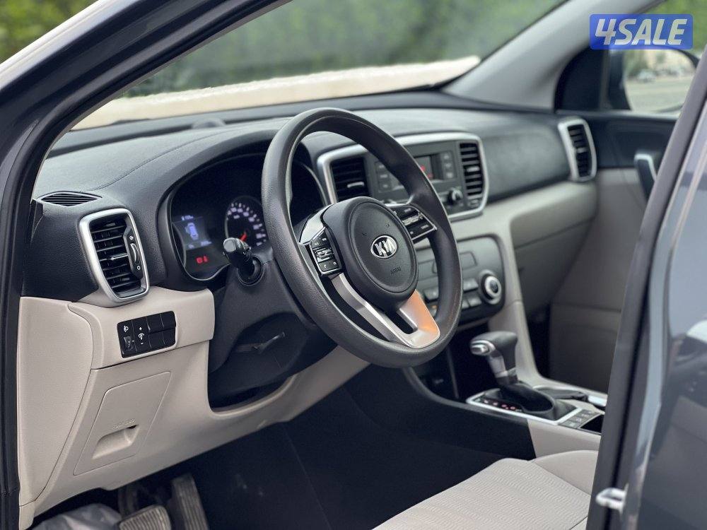 كيا سبورتاج رمادي 2022 صبغ الوكالة للبيع9