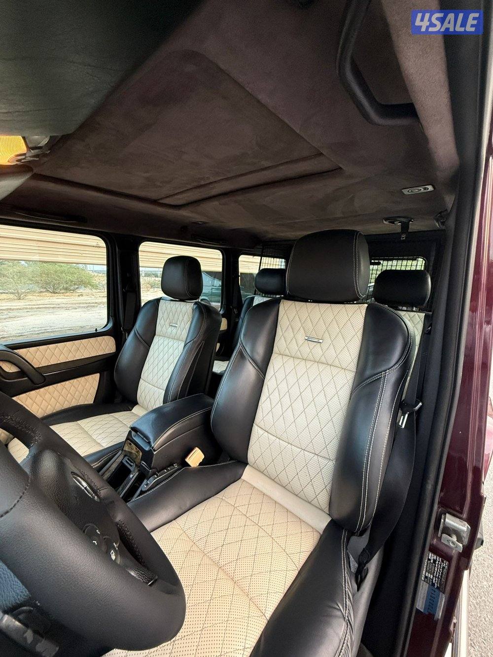 للبيع G 55 موديل 2007 عنابي5