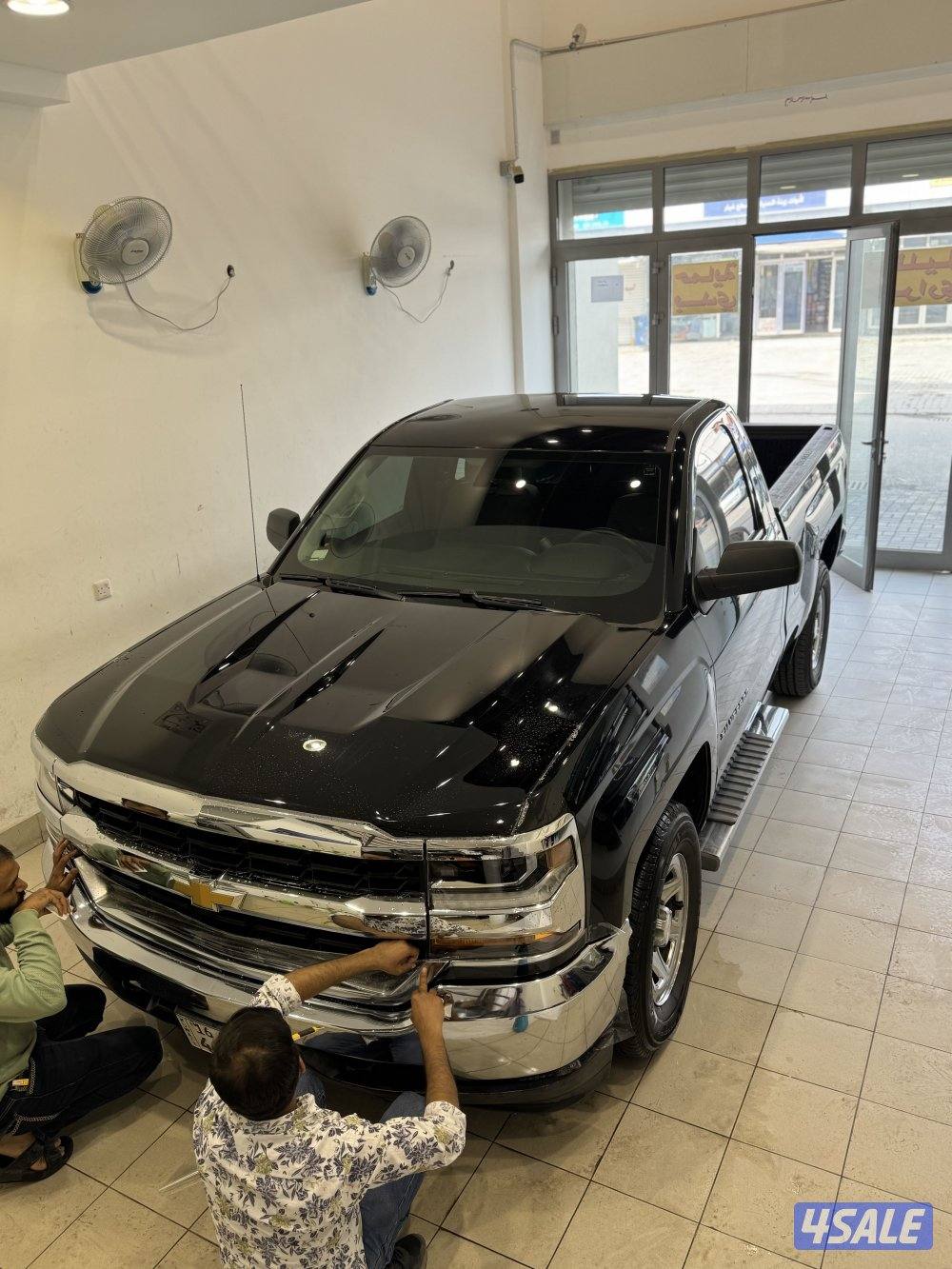 للبيع سلفرادوا ٢٠١٨ اسود ماشي ٢٥ الف فقط نادر جدا صبغ الوكالة1