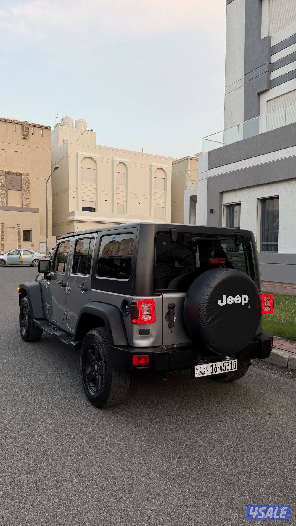 للبيع جيب رانقلر سبورت موديل 2018 شرط الفحص بالكامل3