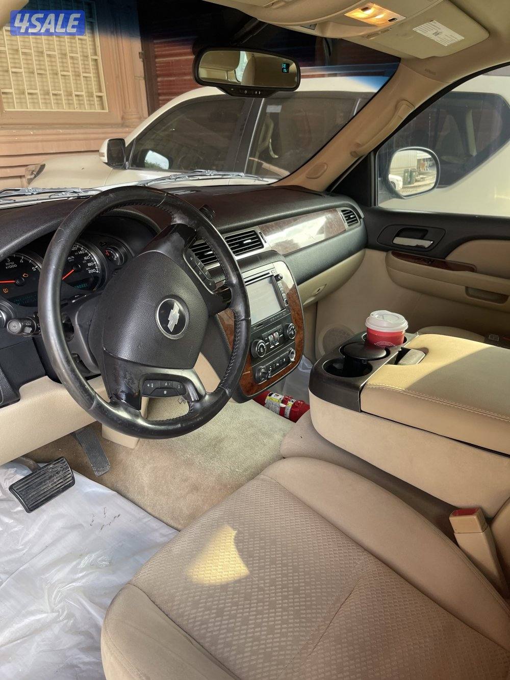 للبيع تاهو موديل 2008 شرط الفحص قير مكينه شاصي البدي 4 قطع3