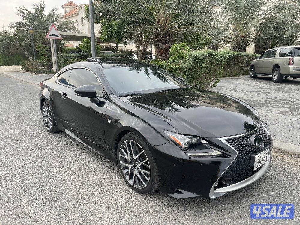 لكزس RC f350 سبورت. v6 موديل 2016 صبغ الوكاله بحاله الوكاله1