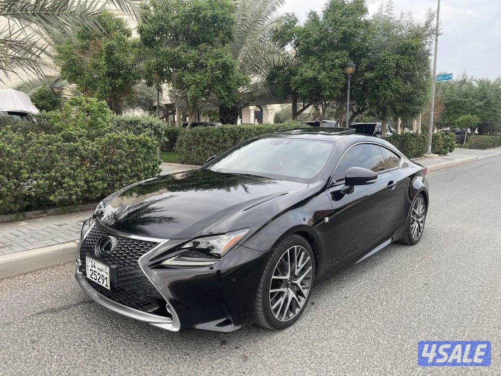 لكزس RC f350 سبورت. v6 موديل 2016 صبغ الوكاله بحاله الوكاله2