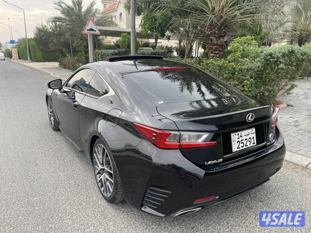 لكزس RC f350 سبورت. v6 موديل 2016 صبغ الوكاله بحاله الوكاله4
