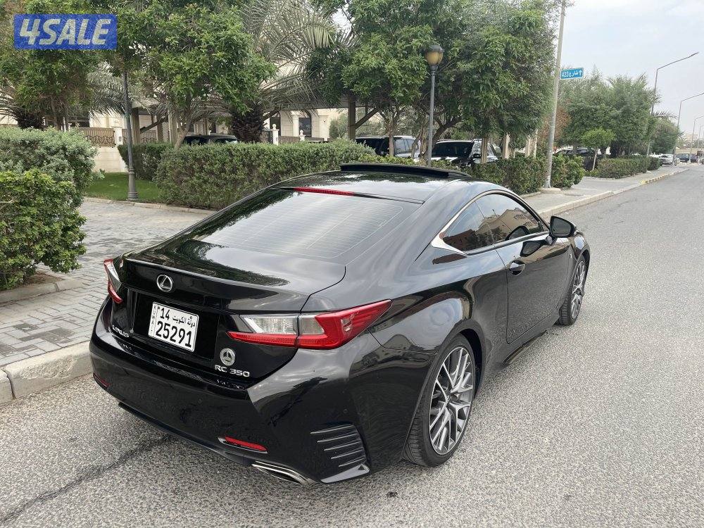 لكزس RC f350 سبورت. v6 موديل 2016 صبغ الوكاله بحاله الوكاله5