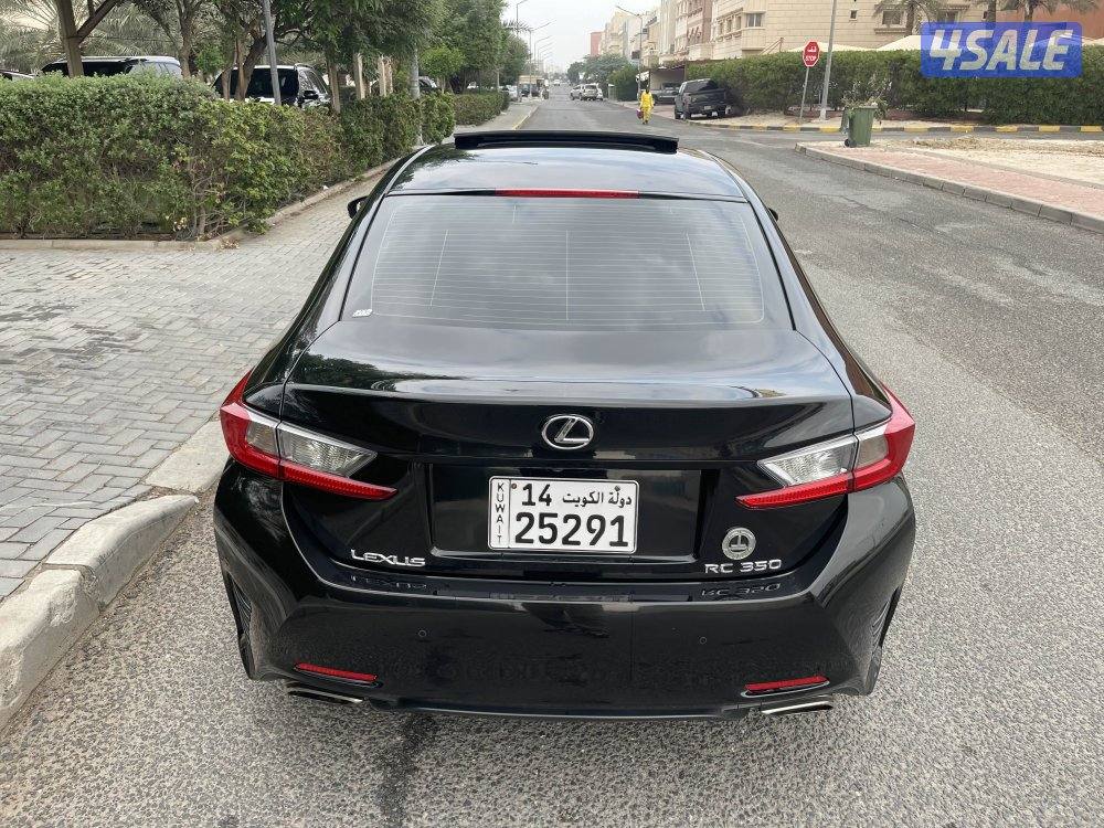 لكزس RC f350 سبورت. v6 موديل 2016 صبغ الوكاله بحاله الوكاله8