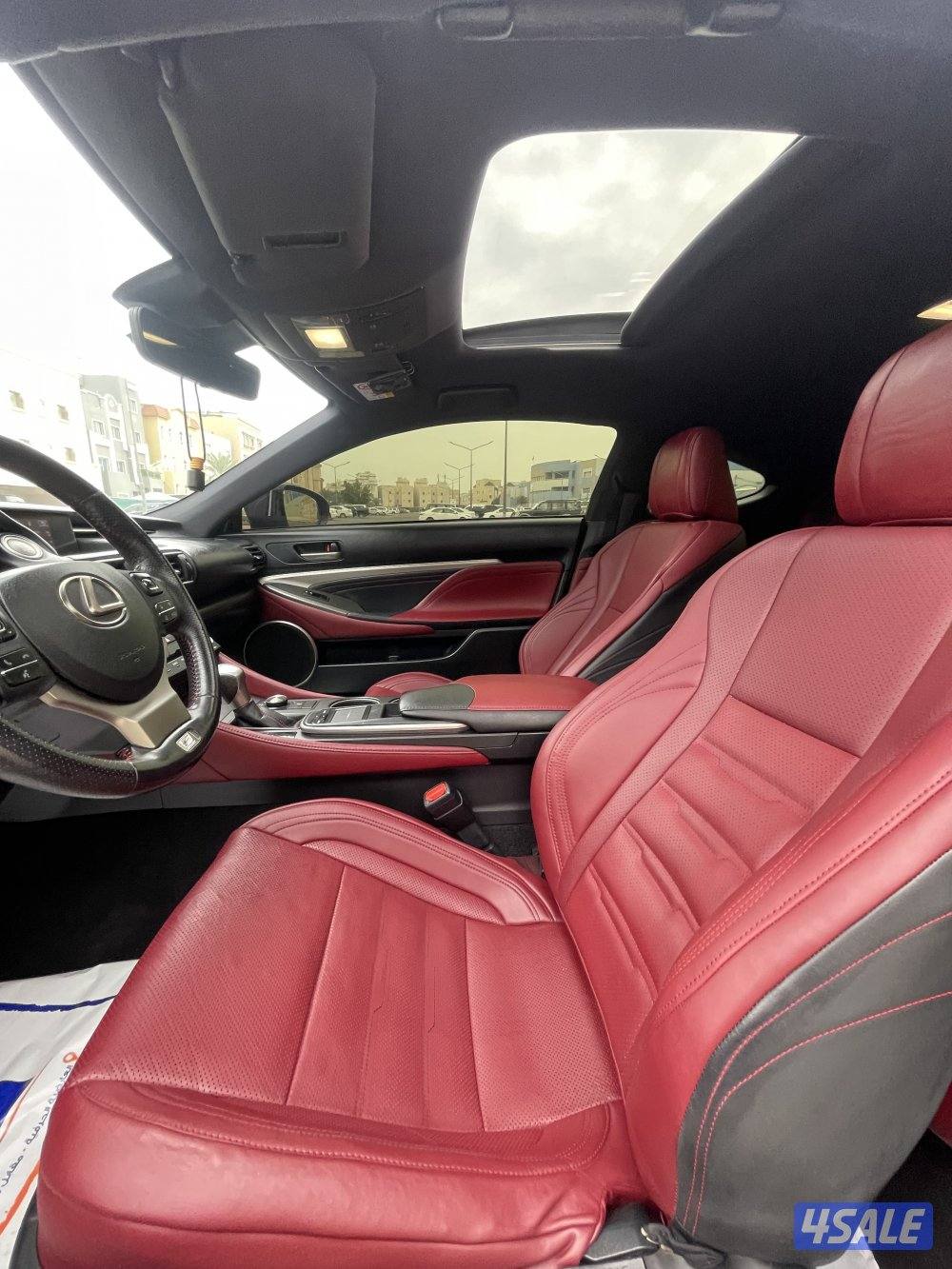 لكزس RC f350 سبورت. v6 موديل 2016 صبغ الوكاله بحاله الوكاله9