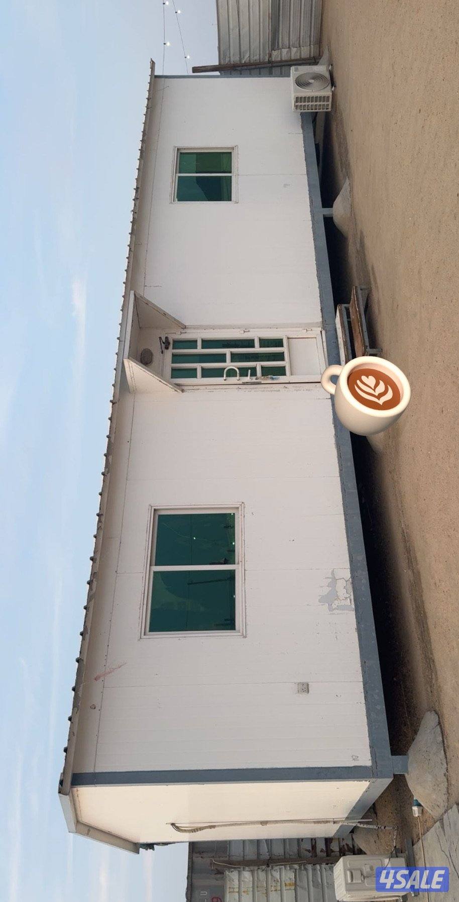 للبيع شاليه ١٢-٤ متنقل دوانيه٦ -٤ وغرفه وحمام ساندويش بانيل على السوم0