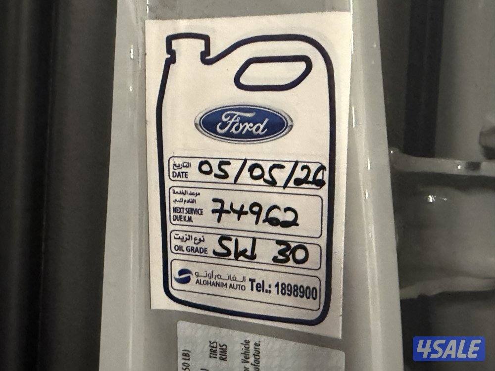 فورد F150 FX4 موديل 2023 تحت الكفاله صبغ الوكاله بحالة الوكاله12