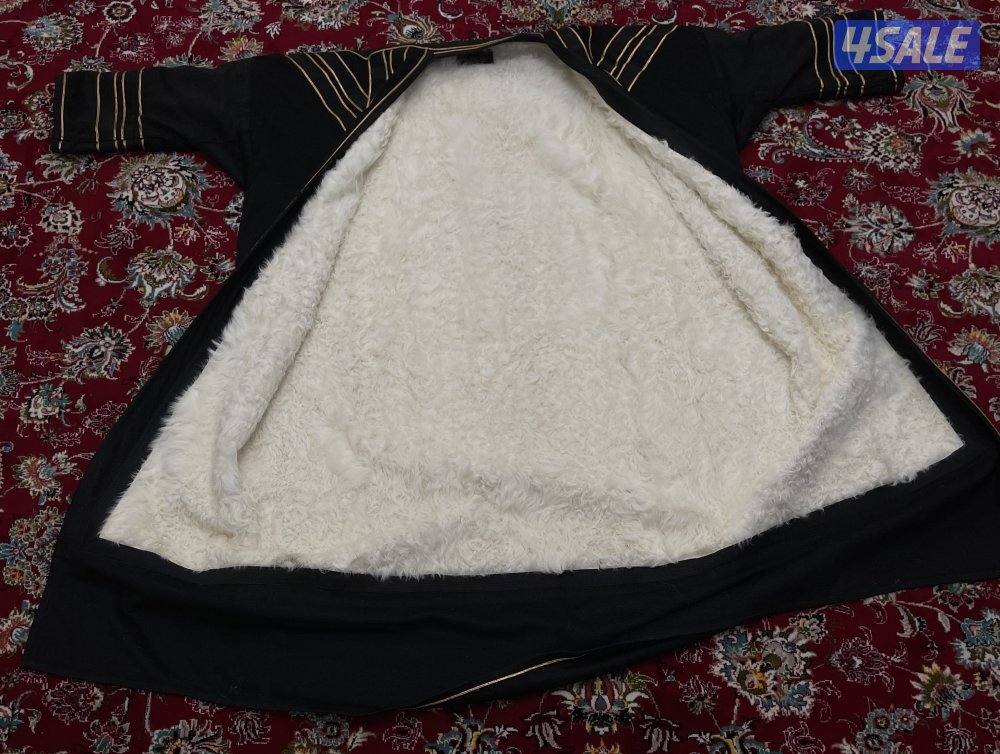 فروة طفيلي ألماني + قماش كشمير اصلي فاخر بنسبة 40٪؜4