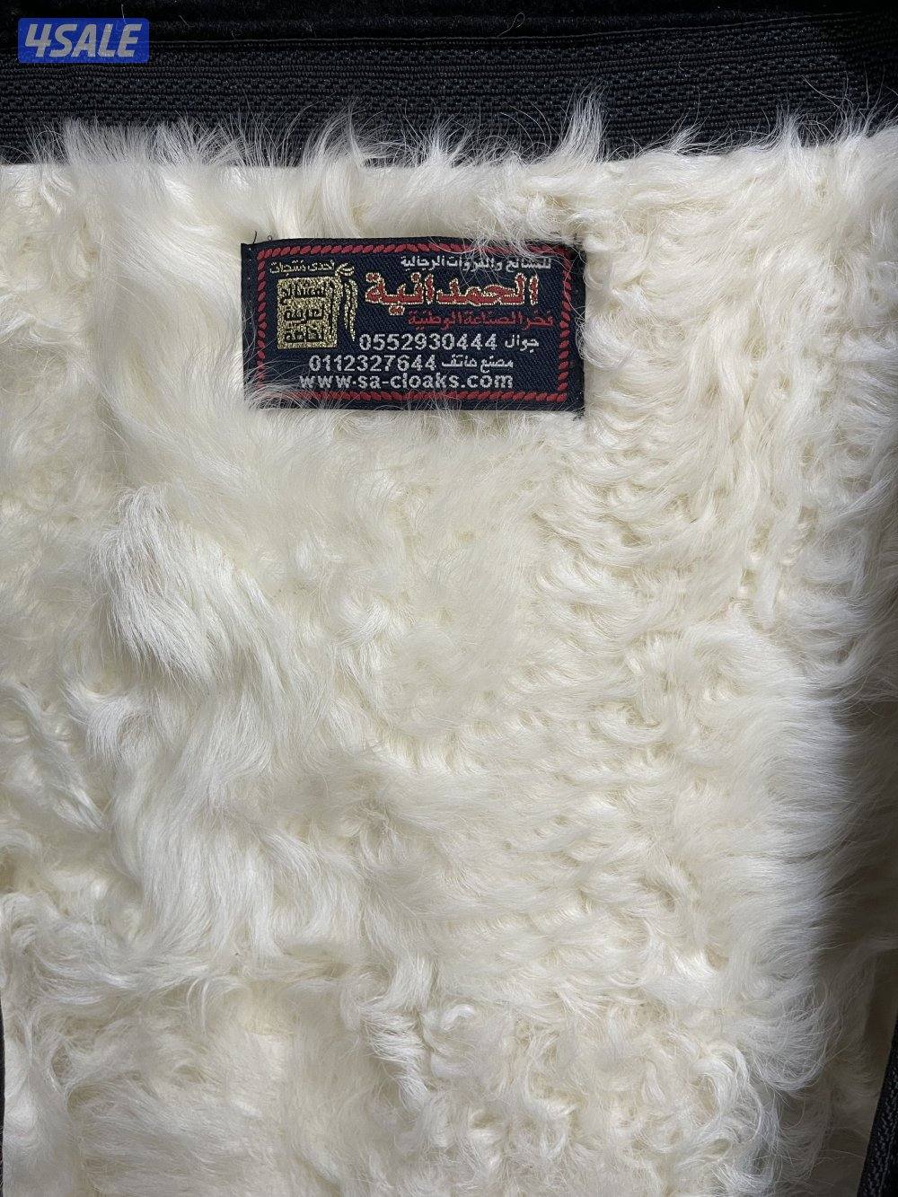 فروة طفيلي ألماني + قماش كشمير اصلي فاخر بنسبة 40٪؜5