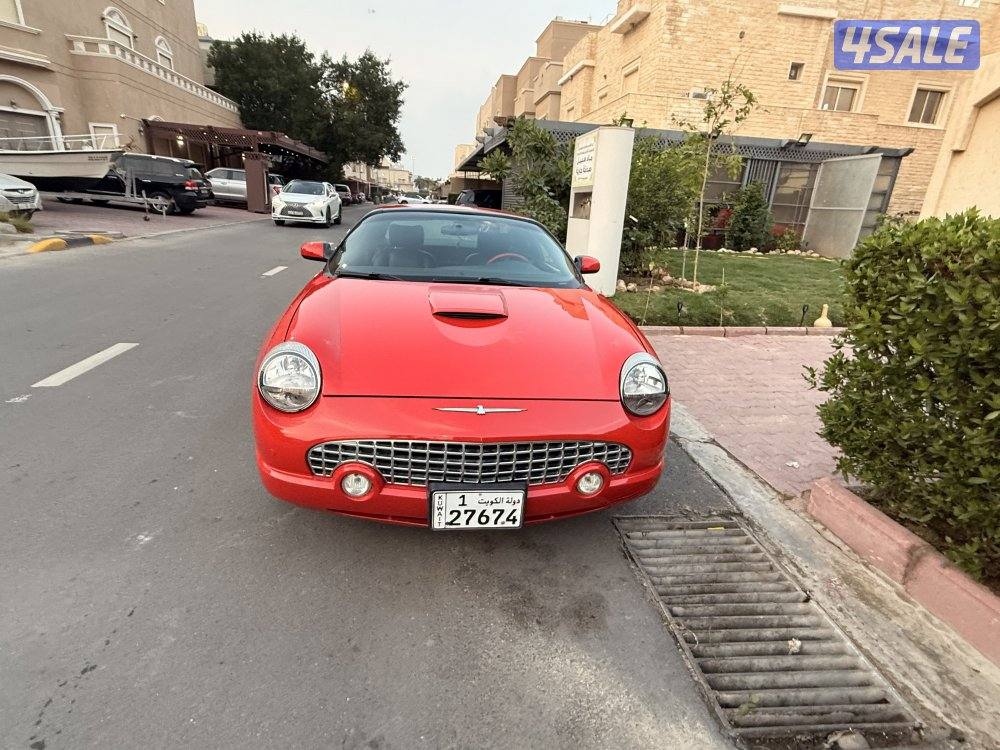 فورد ثندربيرد موديل ٢٠٠٢ شرط الفحص كشف من نوادر3