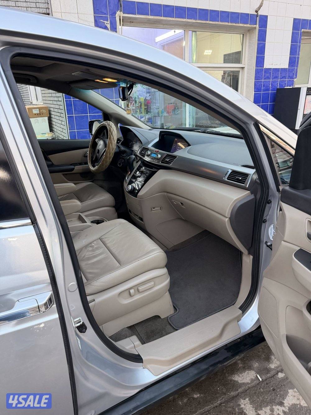 هوندا اوديسى ٢٠١٣ ماشى ١٥٠ الف شرط الفحص جير شاصى ماكينه3