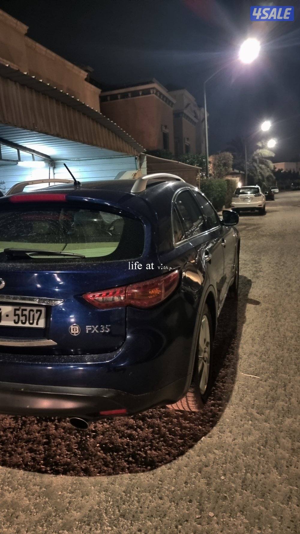 للبيع بحاله ممتازه fx35 شرط الفحص5