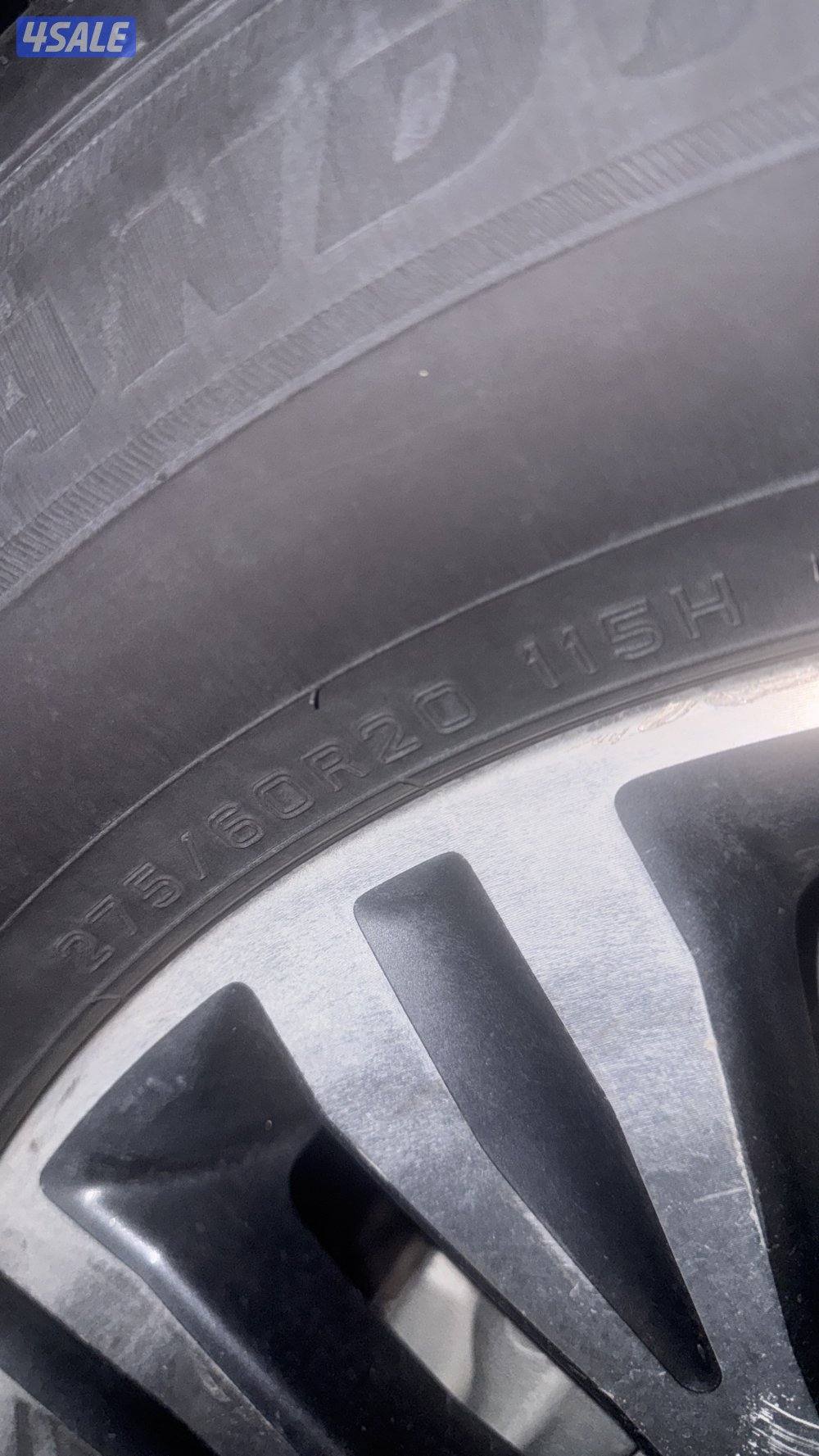 إطارات دنلوب (Dunlop) مستخدمة لمدة شهر0