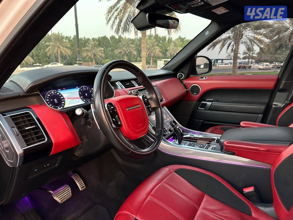 للبيع رنج سبورت سوبر جارج V8 اصلي في حالة فوق الممتازة0