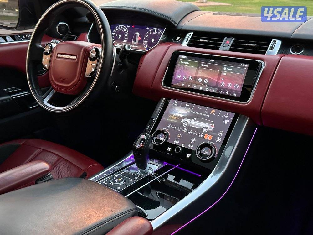 للبيع رنج سبورت سوبر جارج V8 اصلي في حالة فوق الممتازة6