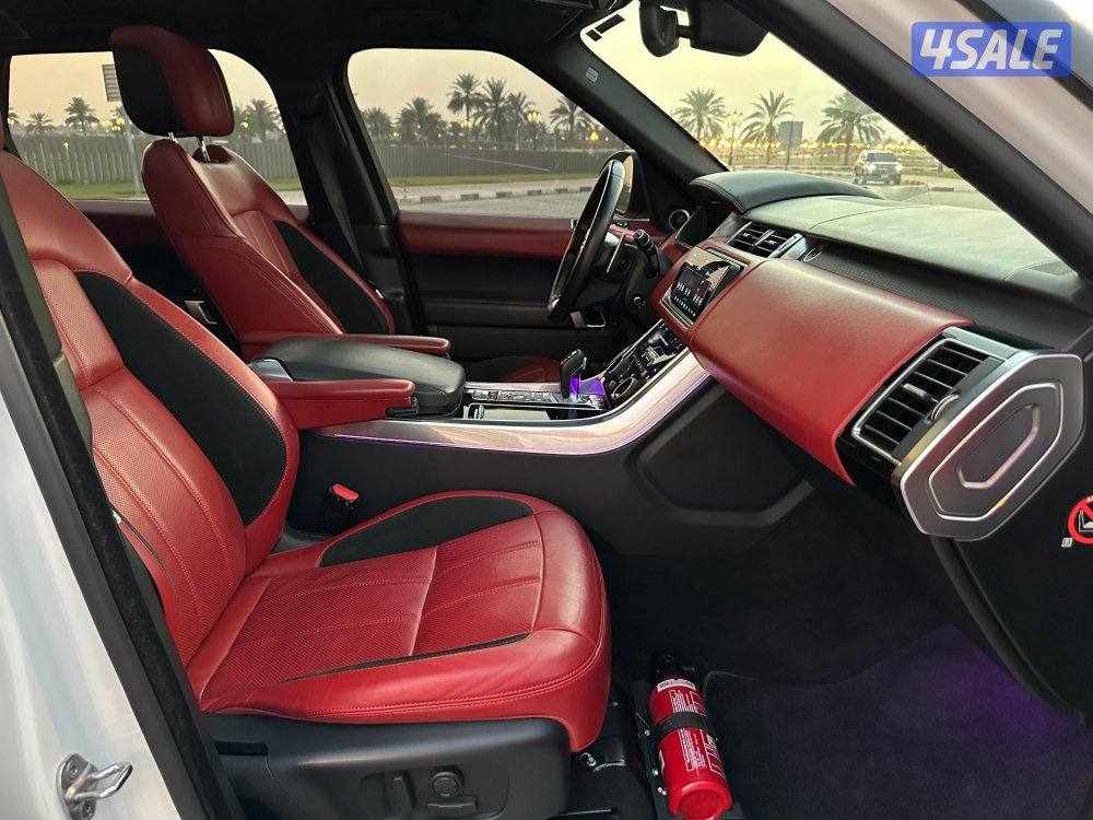 للبيع رنج سبورت سوبر جارج V8 اصلي في حالة فوق الممتازة8