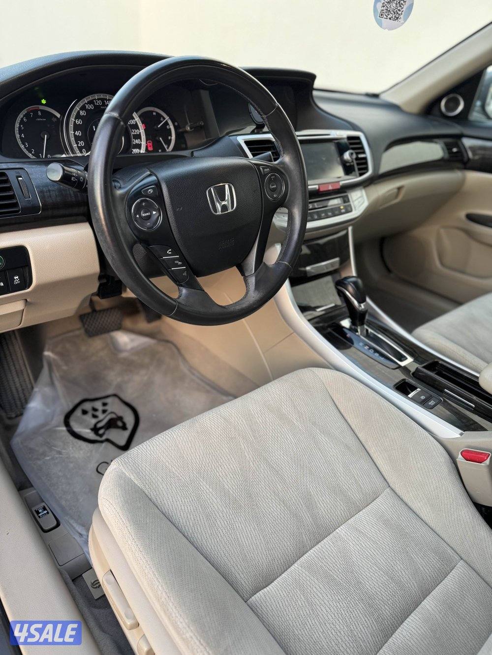 هوندا اكورد 2016 كامل المواصفات عداد 95 الف فقط4