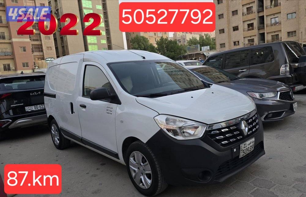 رينو دوكر للبيع موديل 2022 Renault Dokker for Sale  87.Km5
