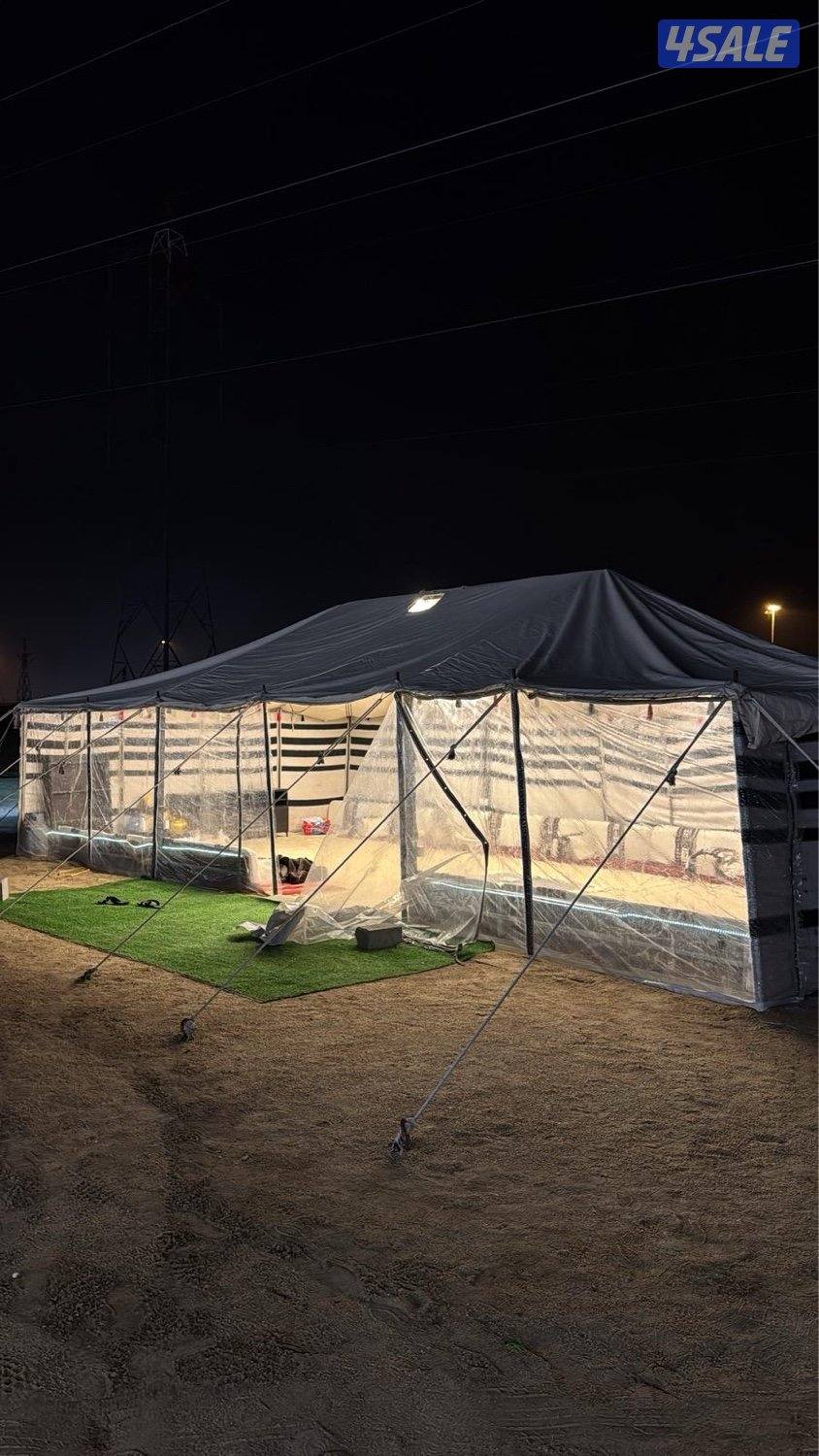 للبيع مخيم كامل0