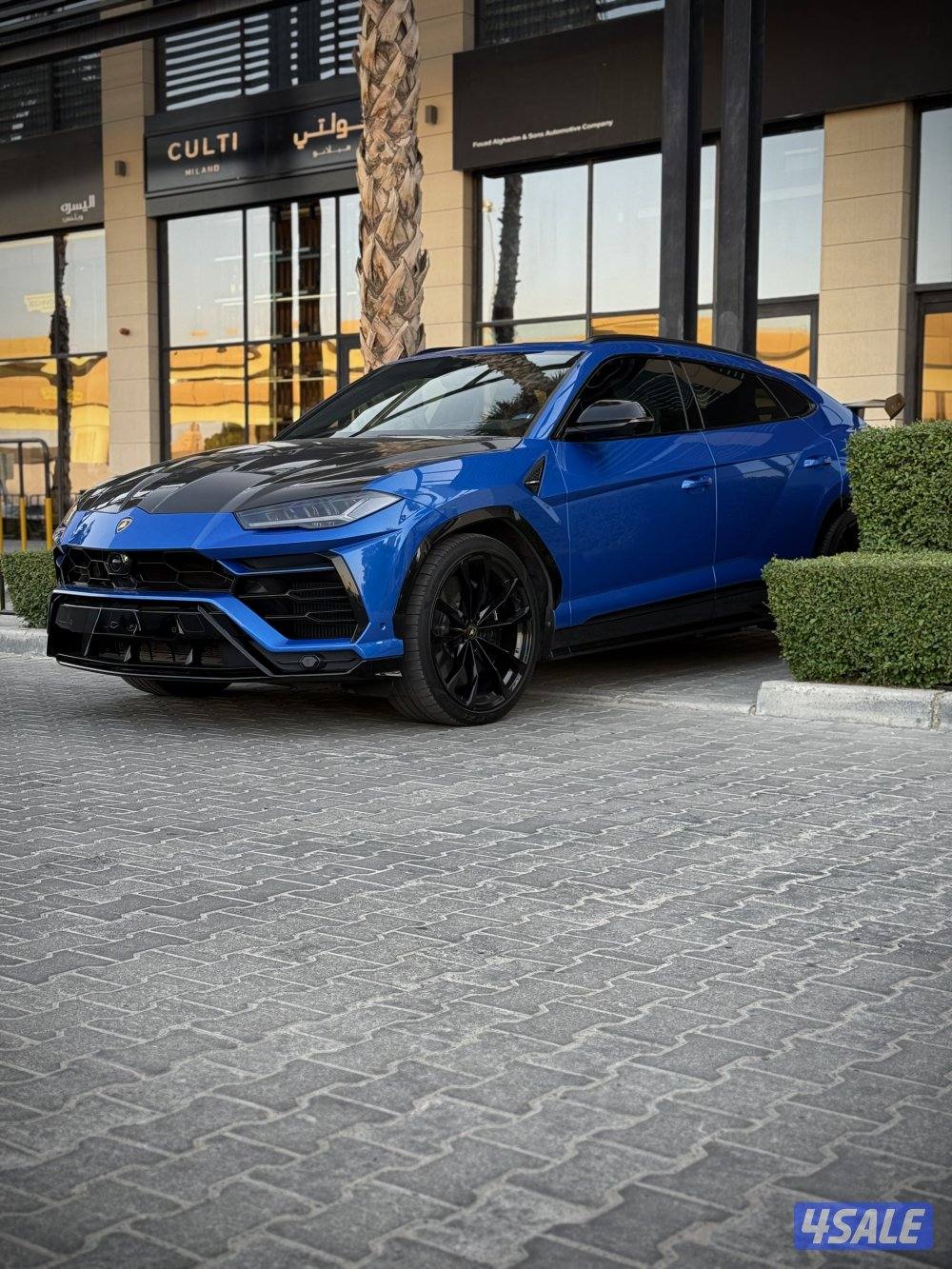Lamborghini Urus 2022 Blu Eleos - Mansory Carbon Kit - Warranty - KW2