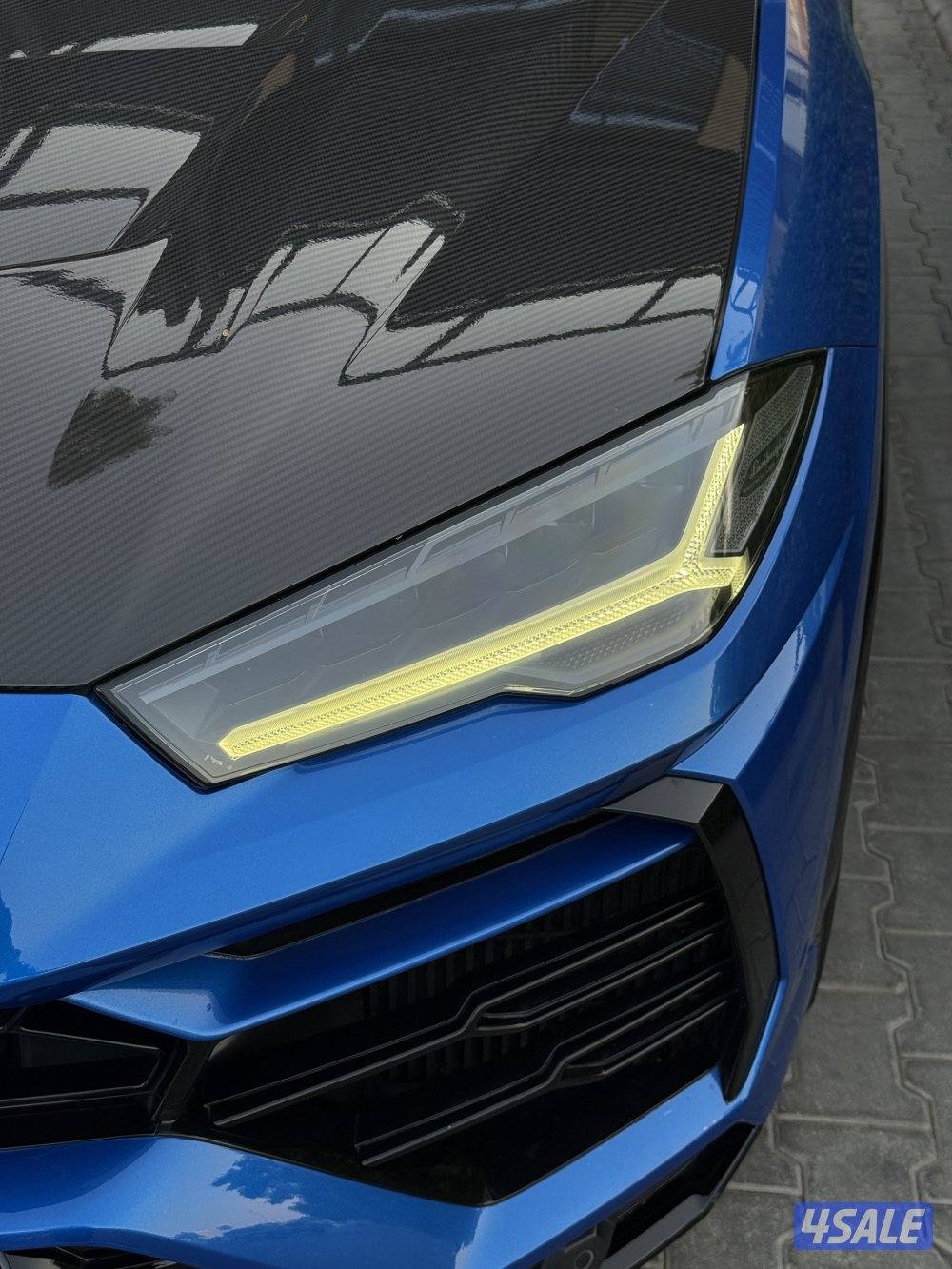 Lamborghini Urus 2022 Blu Eleos - Mansory Carbon Kit - Warranty - KW3