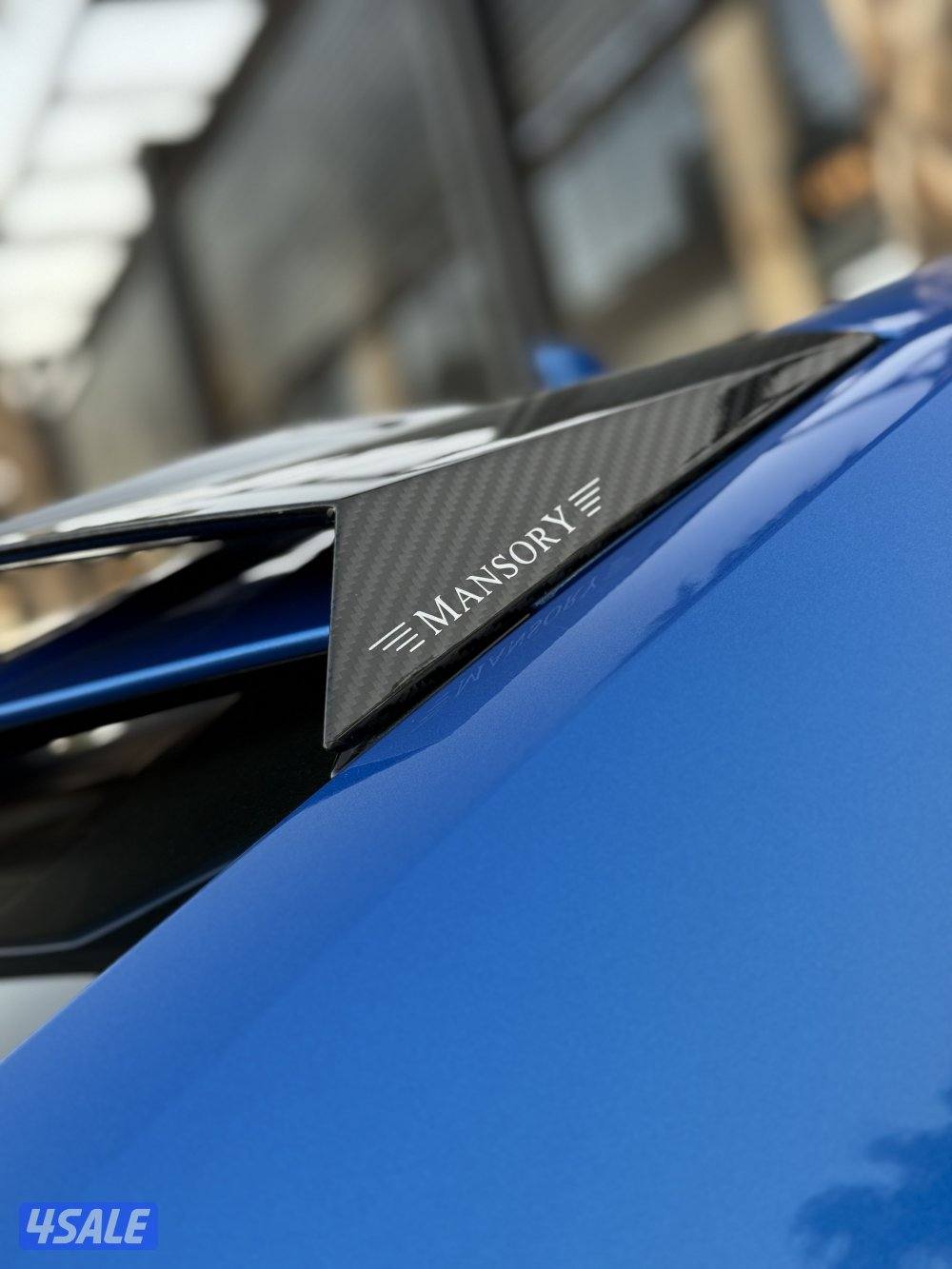 Lamborghini Urus 2022 Blu Eleos - Mansory Carbon Kit - Warranty - KW7