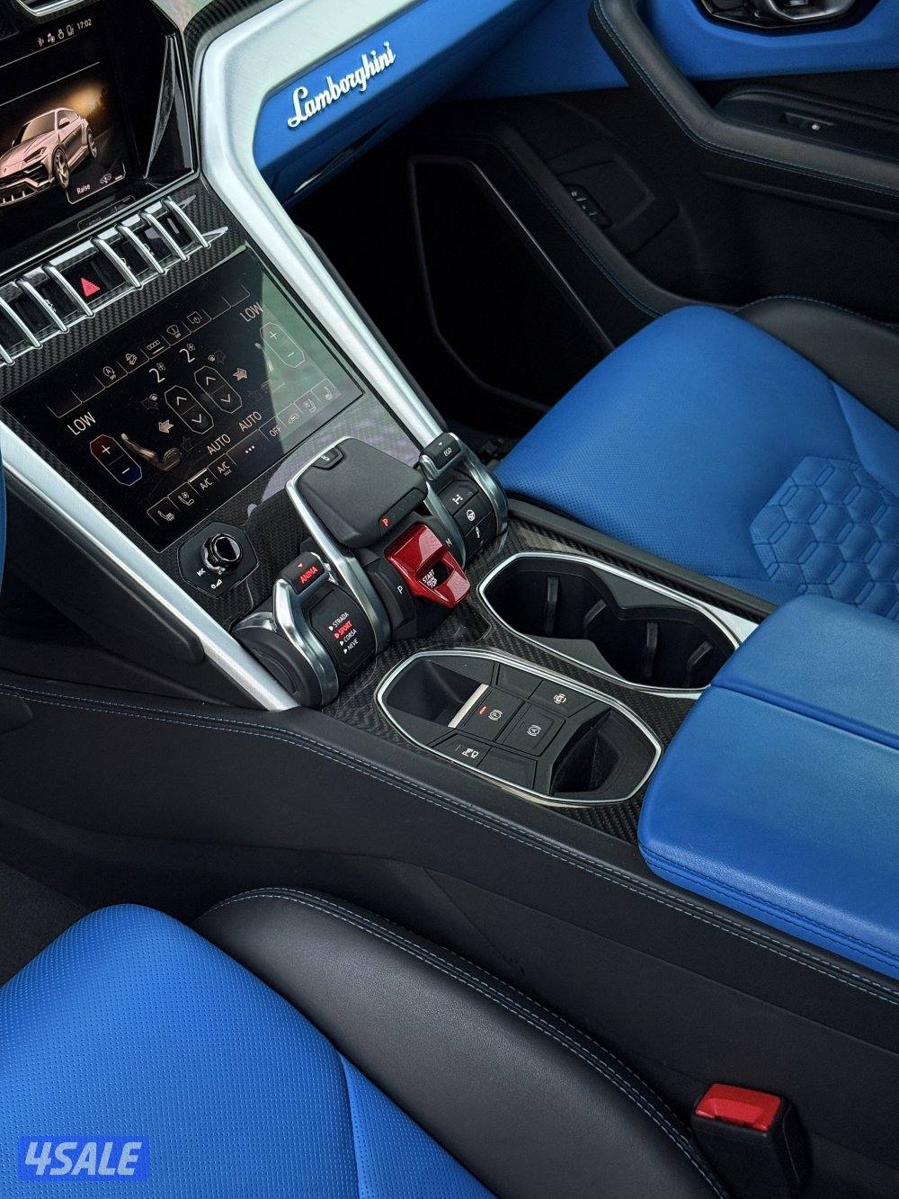 Lamborghini Urus 2022 Blu Eleos - Mansory Carbon Kit - Warranty - KW10