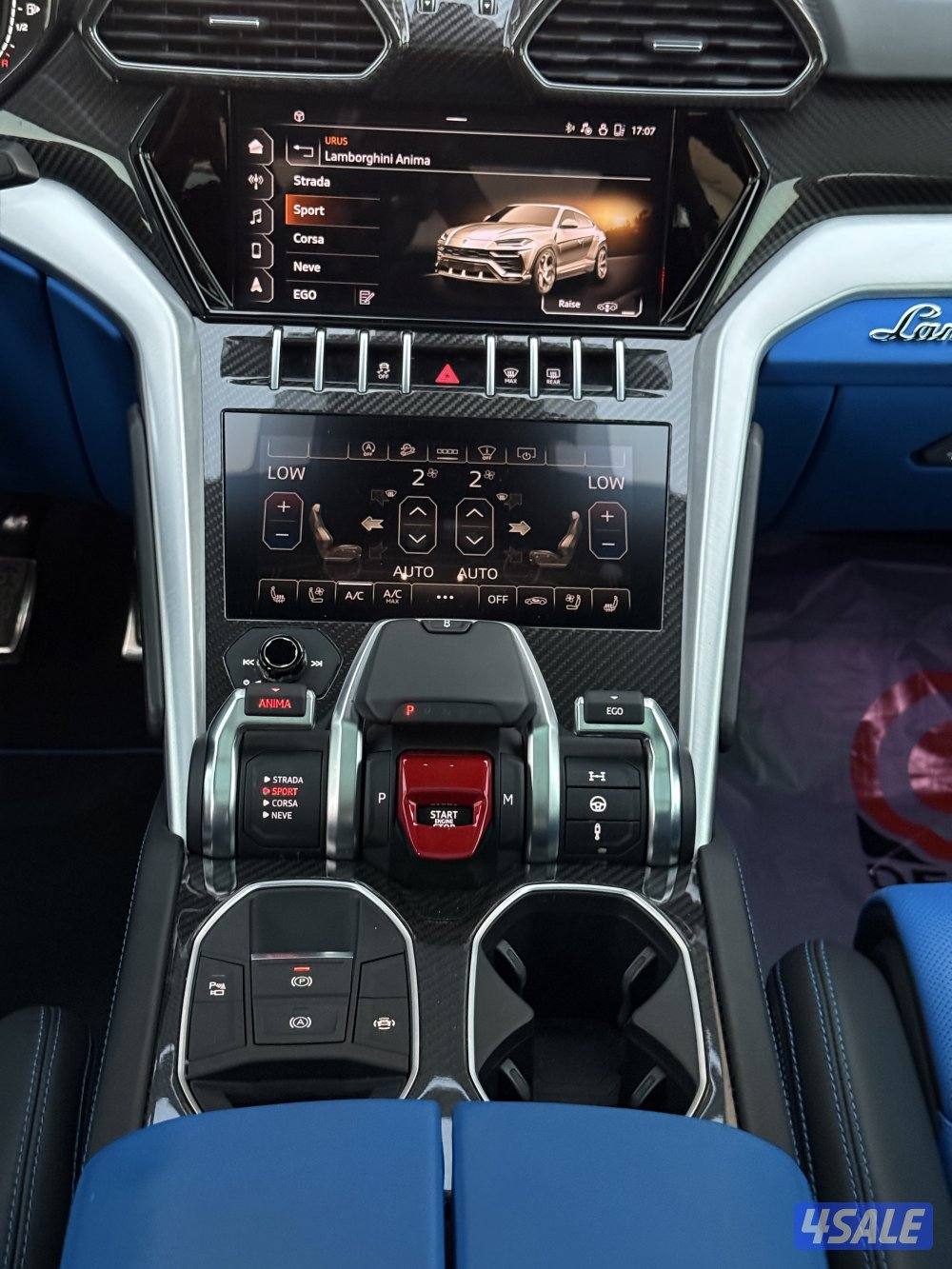 Lamborghini Urus 2022 Blu Eleos - Mansory Carbon Kit - Warranty - KW11