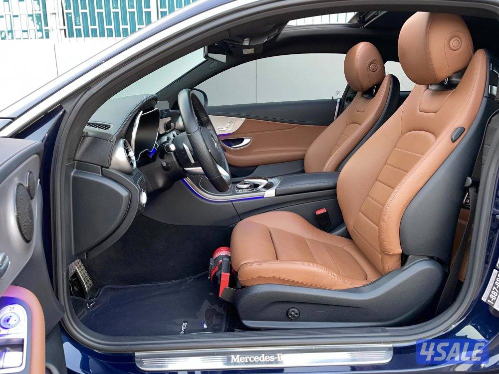 📍Mercedes / C200 COUPE / 2020 / بحاله المصننع / صبغ وكاله ✔️9