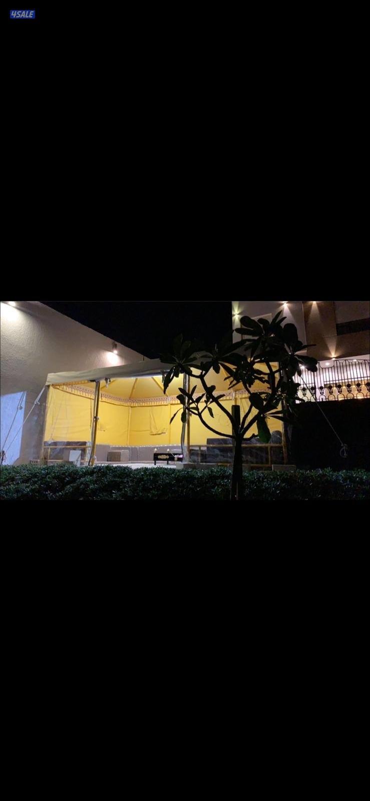 للبيع خيمه ٣+٥ مع اثاثها2