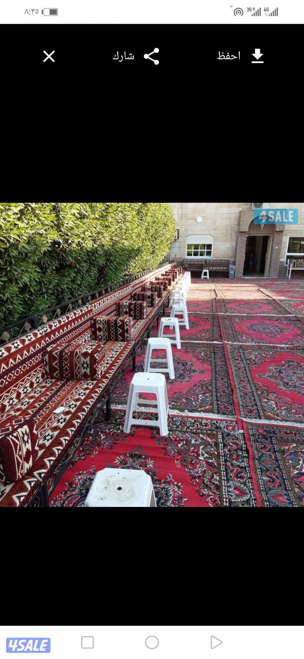 تجهيزحفلات🇰🇼🏃🏻‍♀🏃🏻‍♀تاجير كراسي🎗طاولات فندقيه🥉سجاد🚣🏽‍♀كراسي2