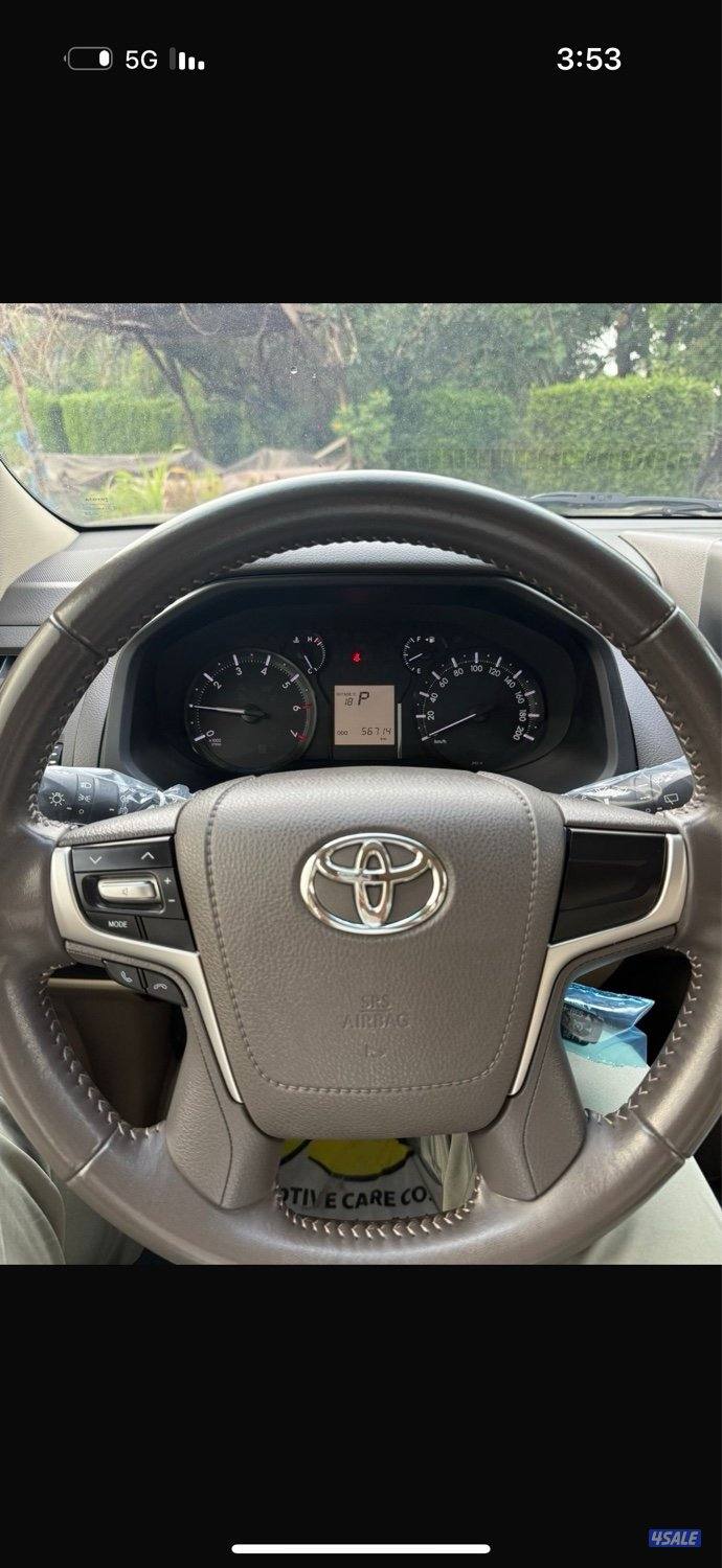 البيع برادو الساير موديل 2022 ماشي 56 بحاله الوكاله          كامل المو3