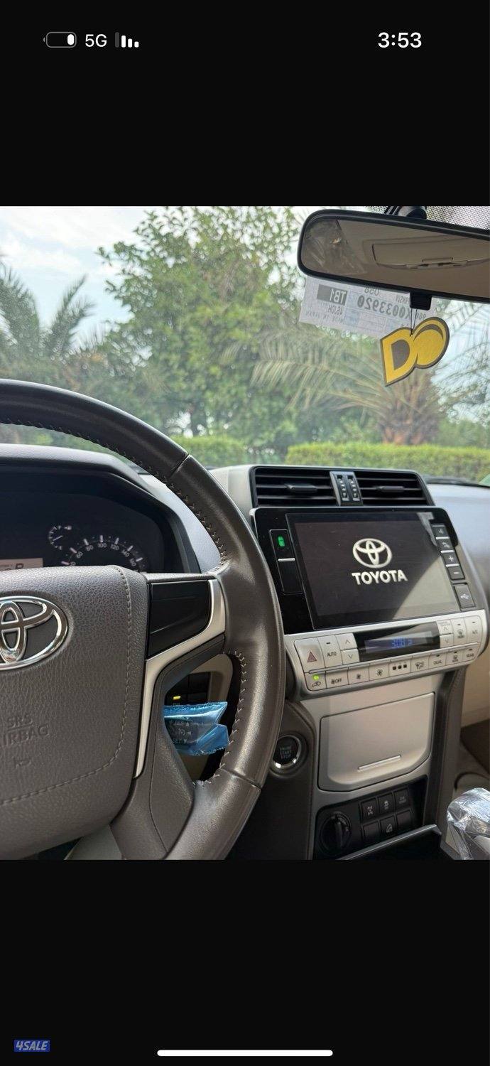 البيع برادو الساير موديل 2022 ماشي 56 بحاله الوكاله          كامل المو6