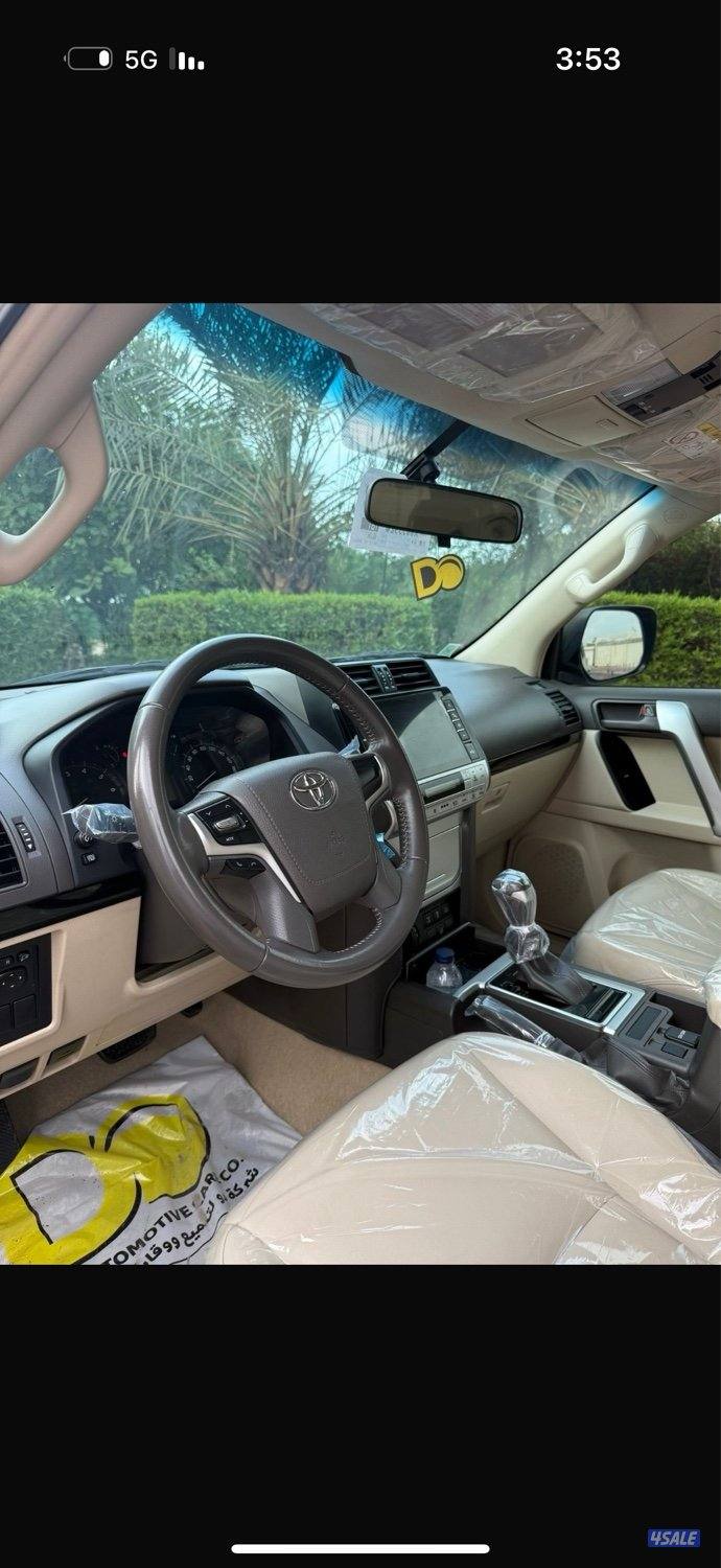 البيع برادو الساير موديل 2022 ماشي 56 بحاله الوكاله          كامل المو8